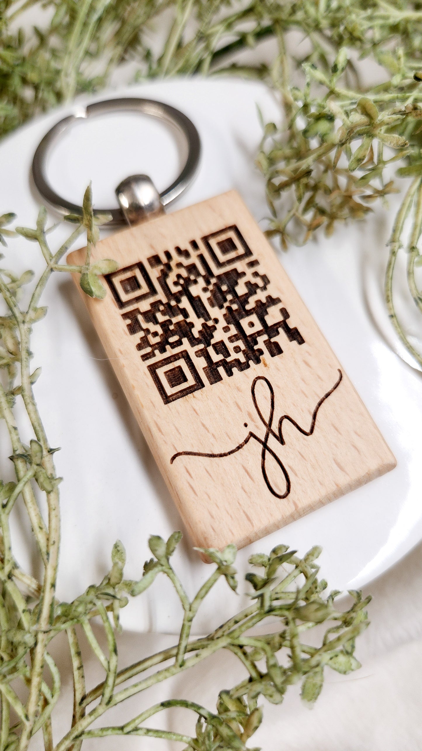 QR Code Keychain