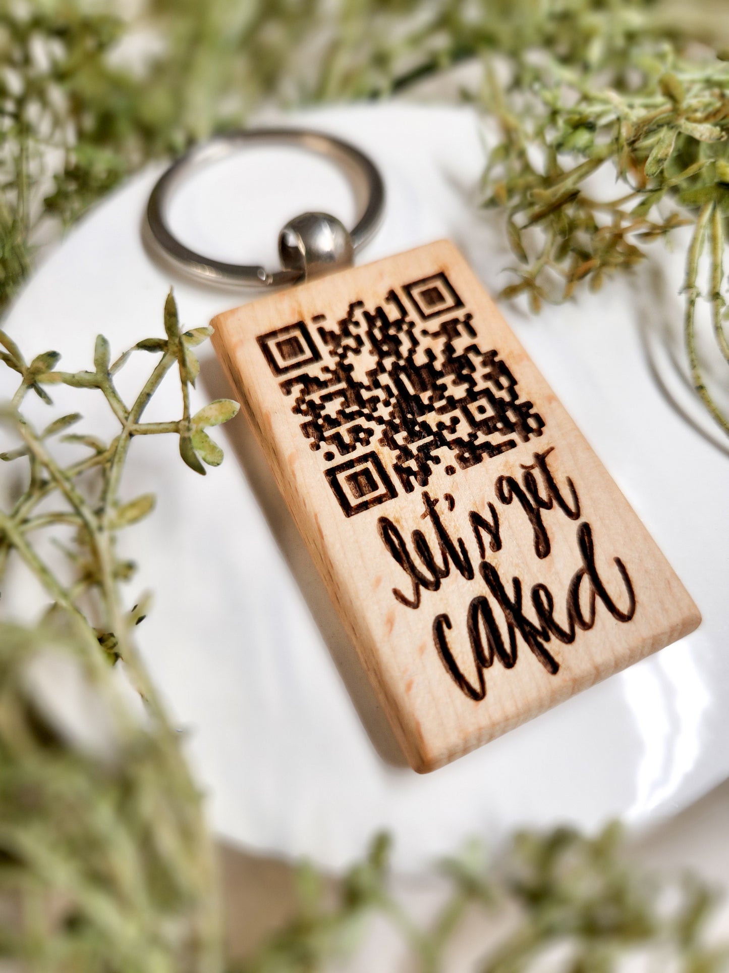 QR Code Keychain