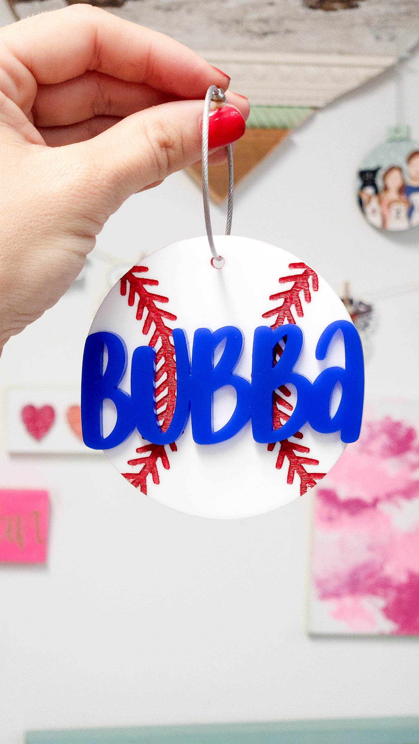 Ball Sports Name Tag