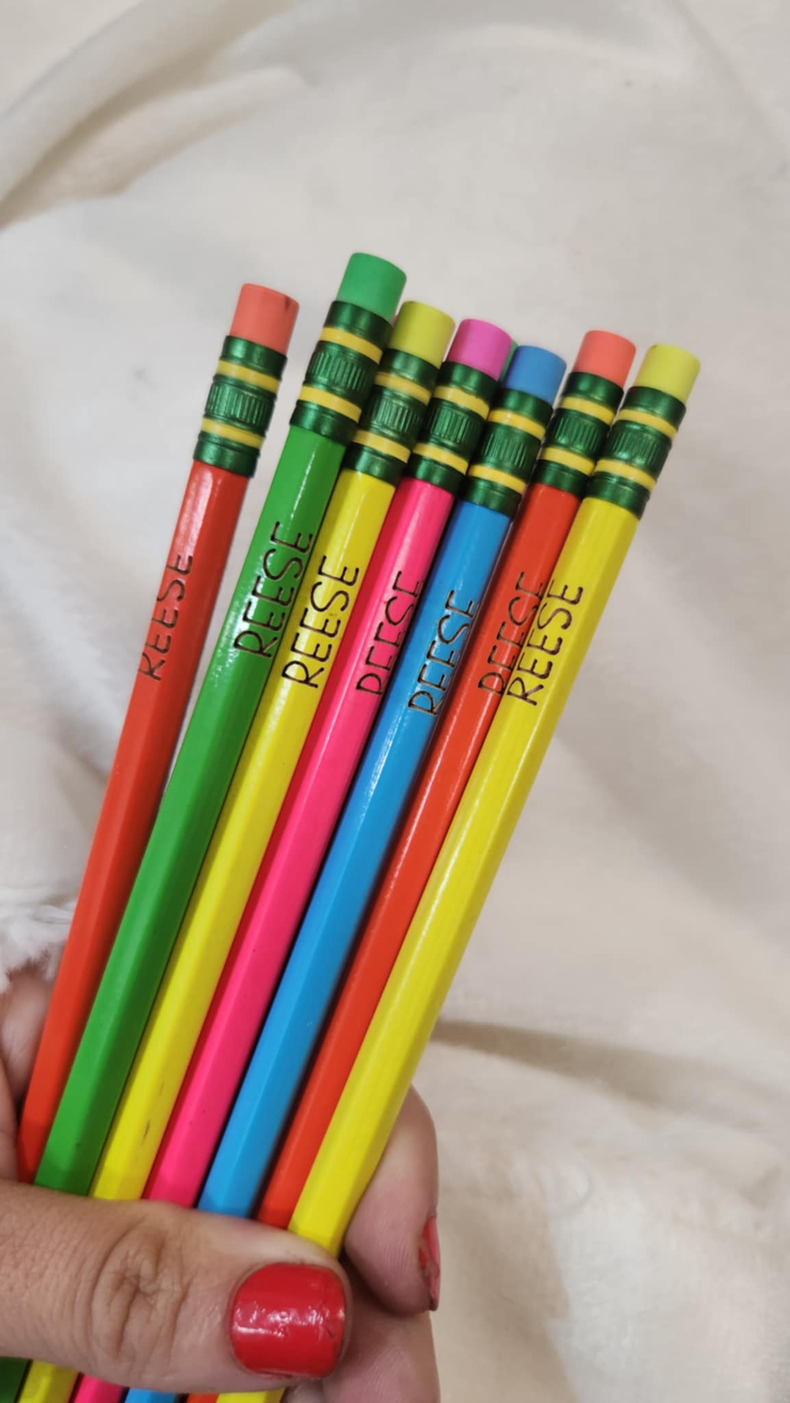 CUSTOM Personalized Pencils 5-10 phrases