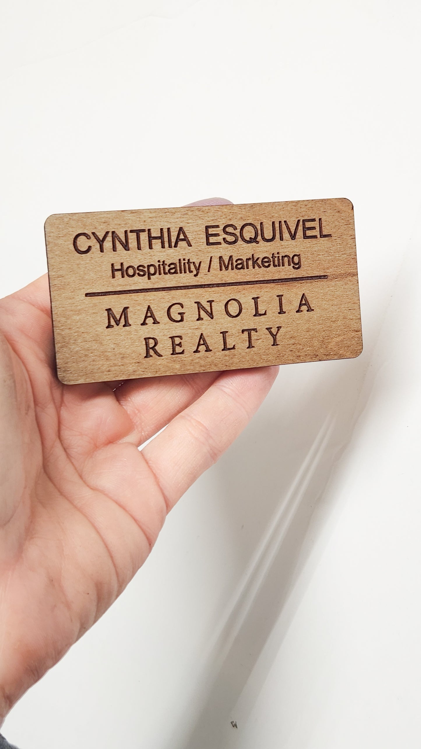 Realtor Name Badge
