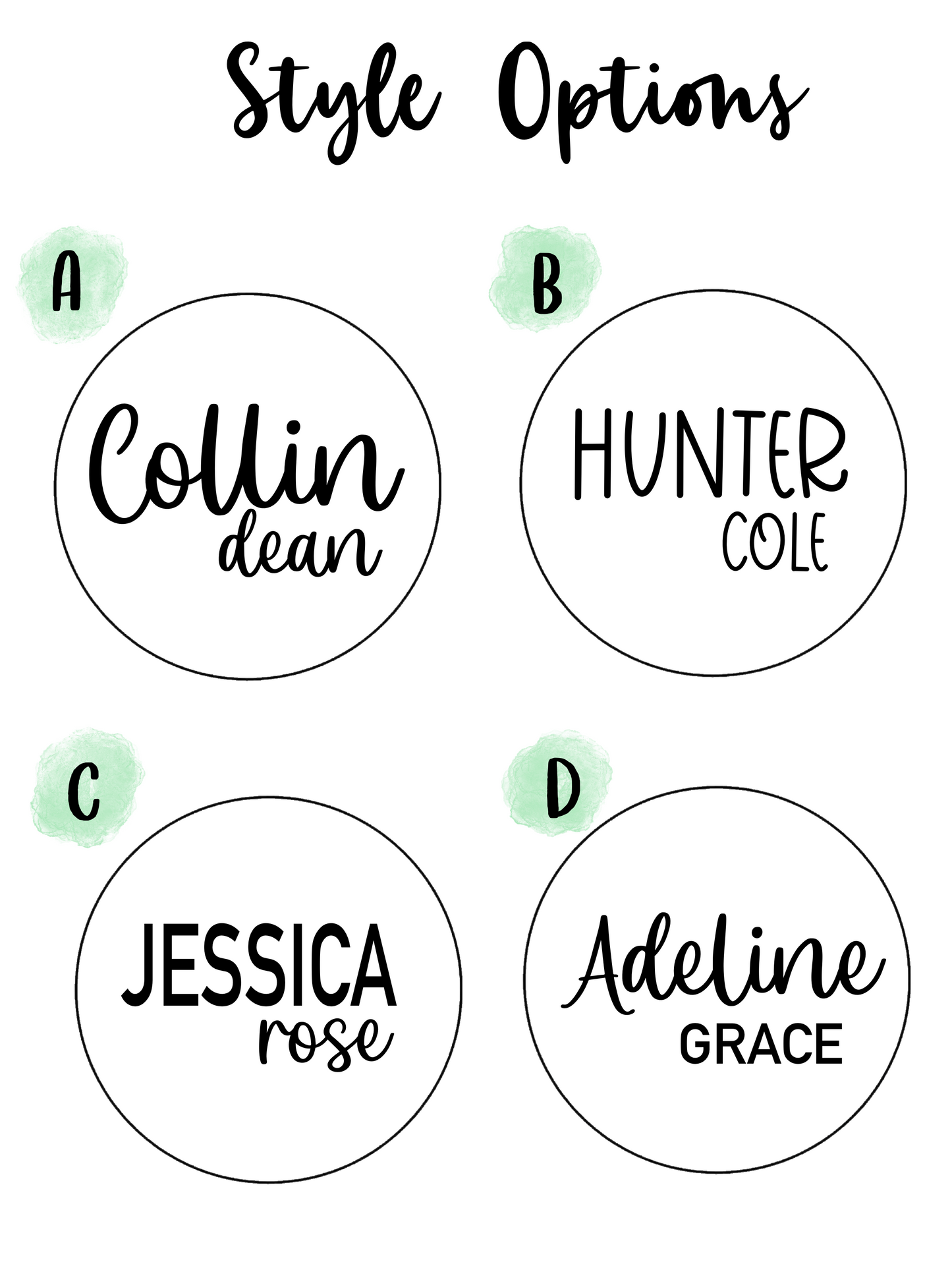 Birth Announcement Sign – Personalized Wooden Name Sign