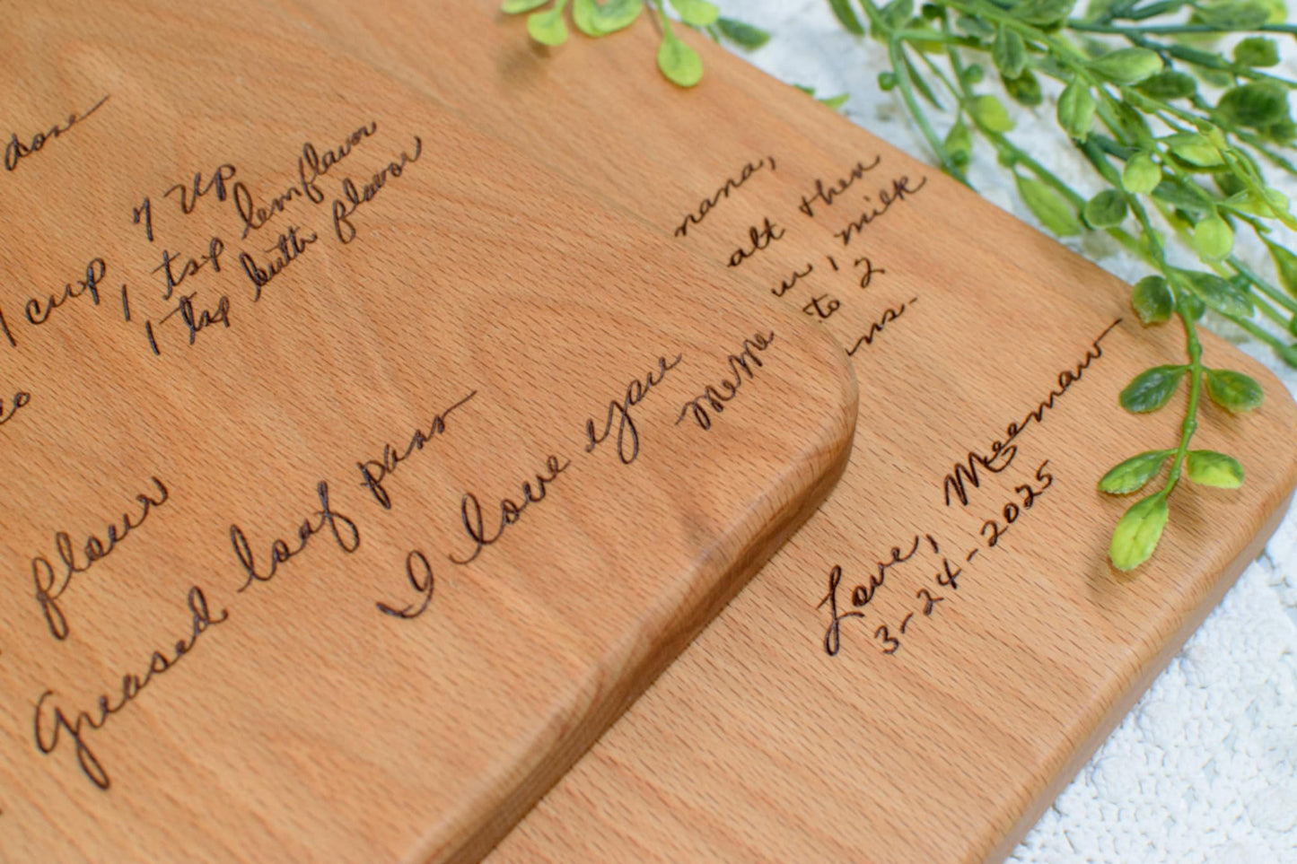 Recipe Serving Board