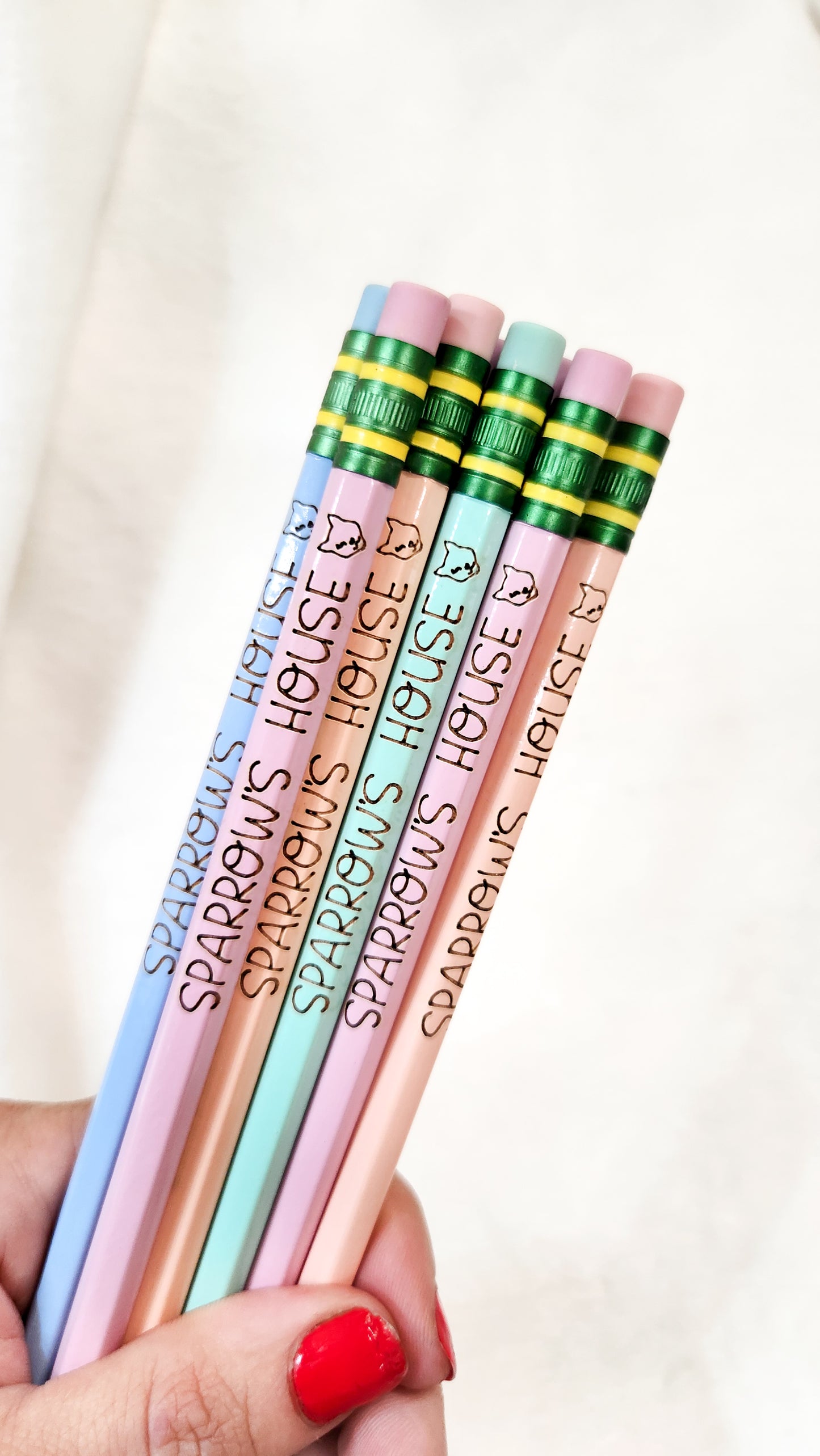 CUSTOM Personalized Pencils 5-10 phrases