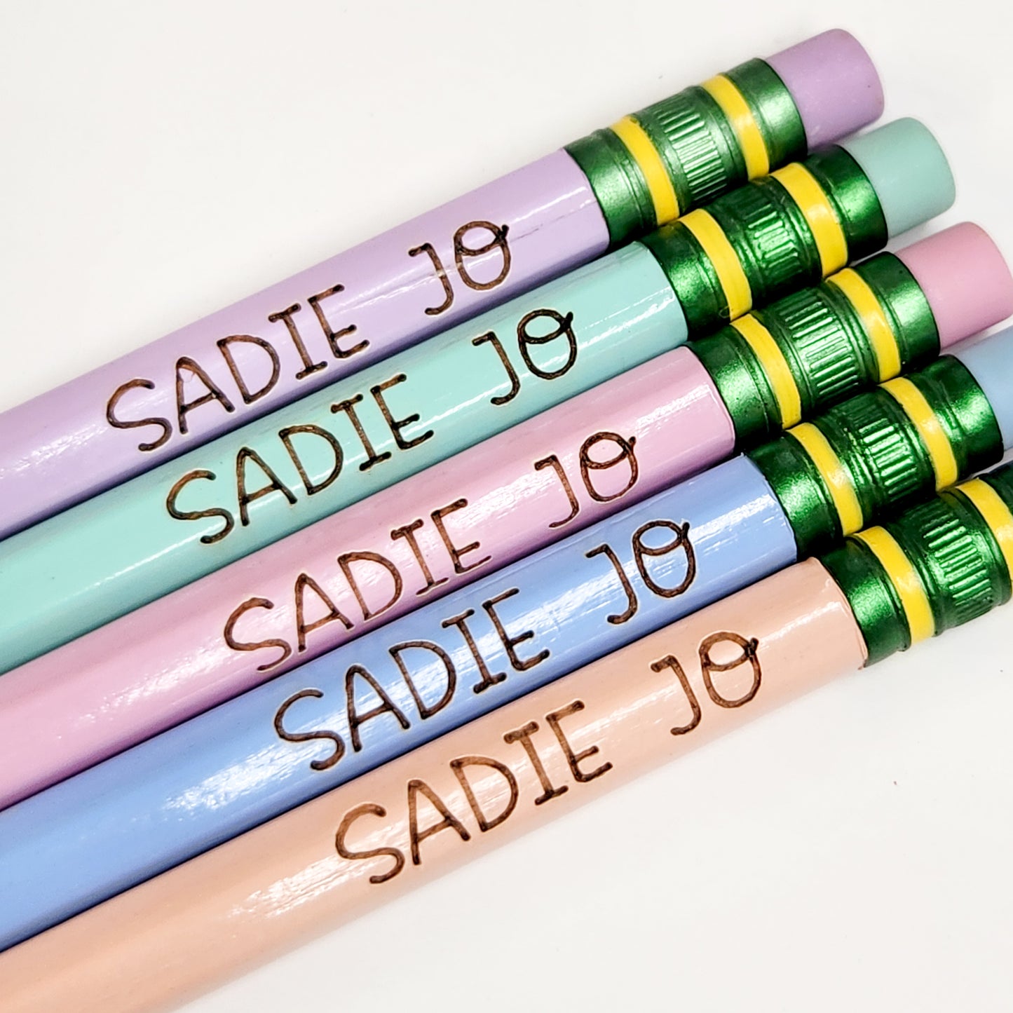 CUSTOM Personalized Pencils 5-10 phrases