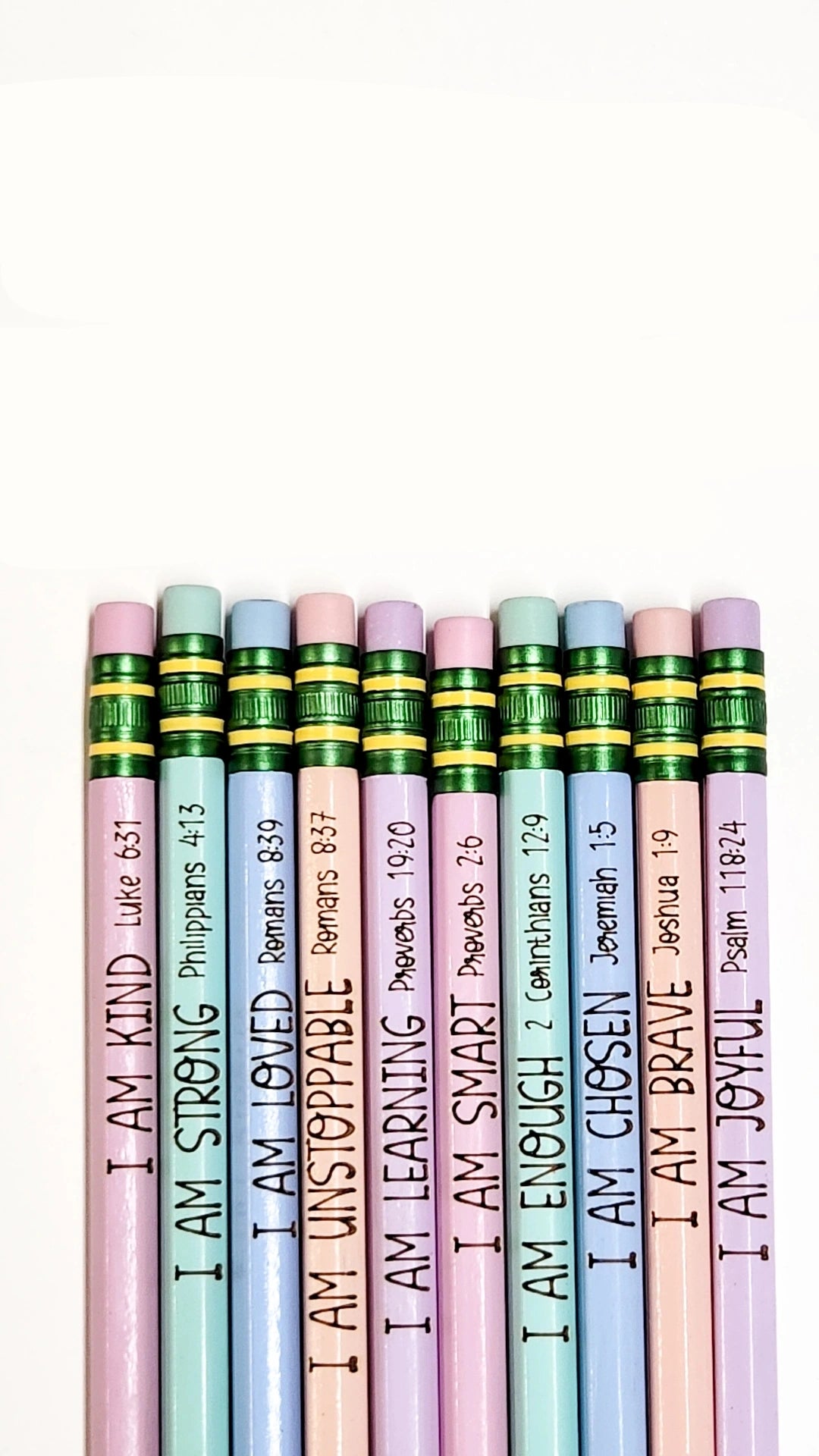 Affirmation Pencils