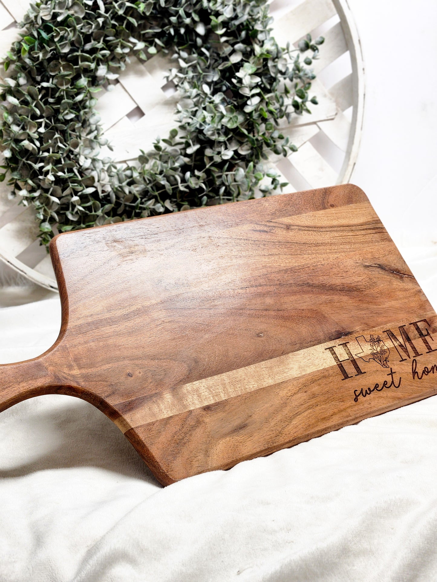 Texas Acacia Charcuterie Board