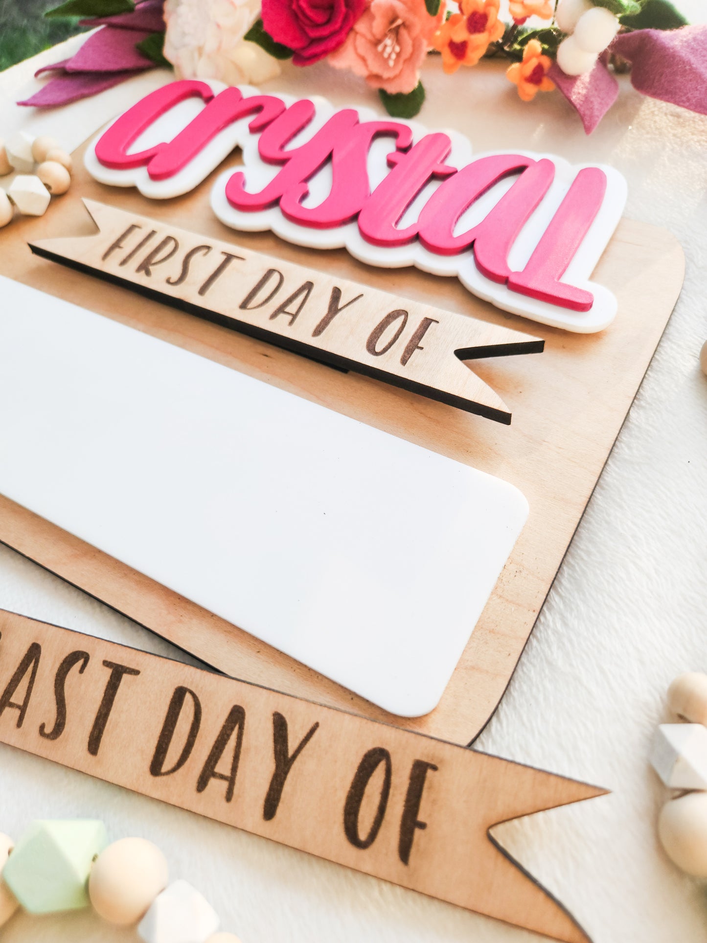 Interchangeable Back To School Signs