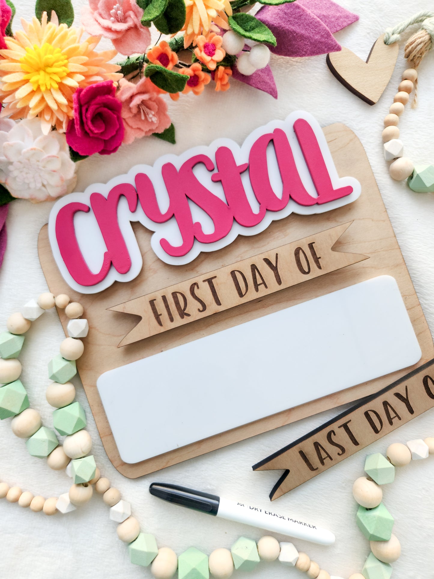 Interchangeable Back To School Signs