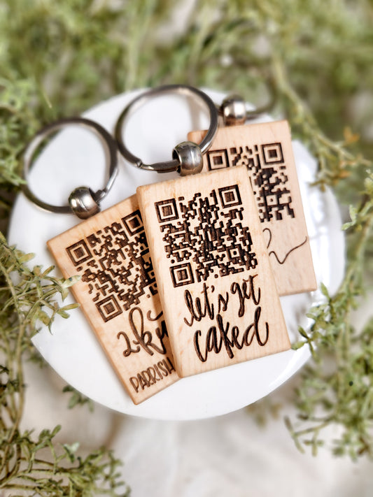 QR Code Keychain