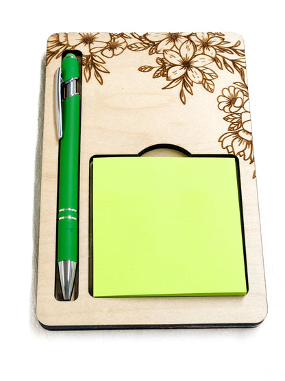 Sticky Note & Pen Holder