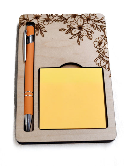 Sticky Note & Pen Holder