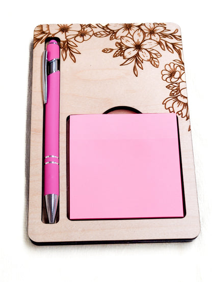 Sticky Note & Pen Holder