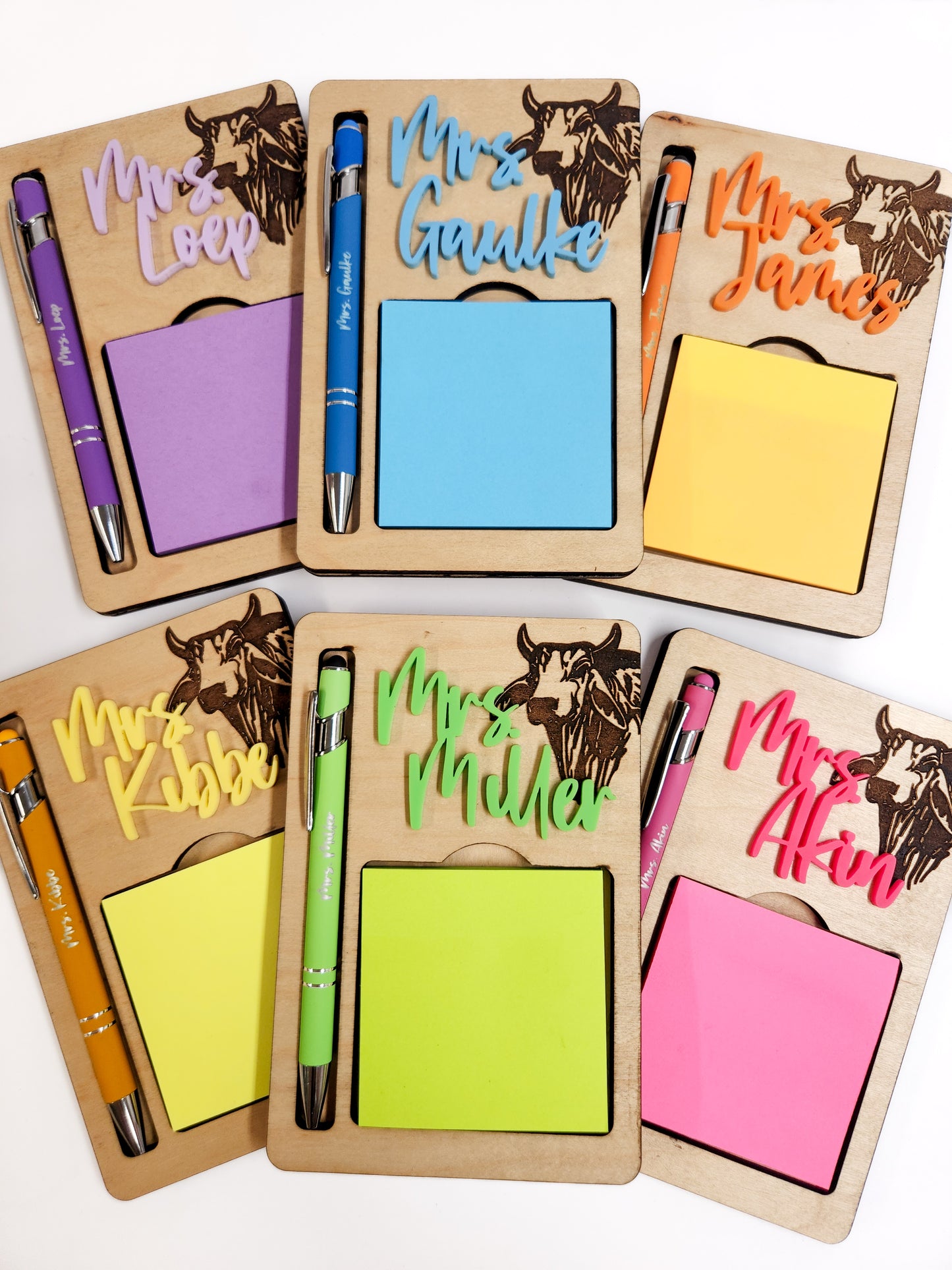Sticky Note & Pen Holder