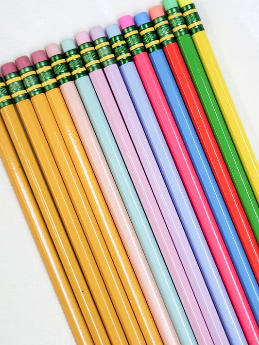 CUSTOM Personalized Pencils 5-10 phrases