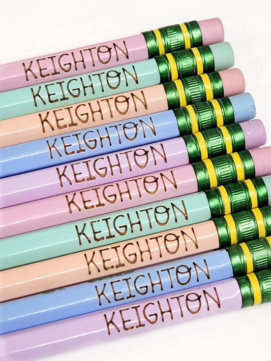 Personalized Pencils