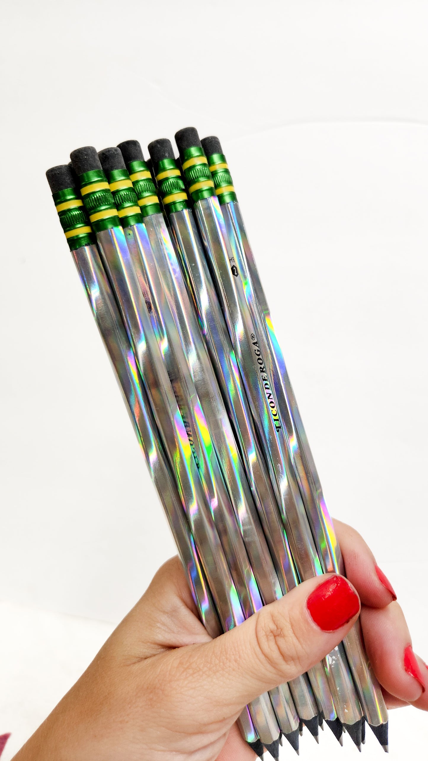 Limited Edition Holographic Ticonderoga Pencil Set