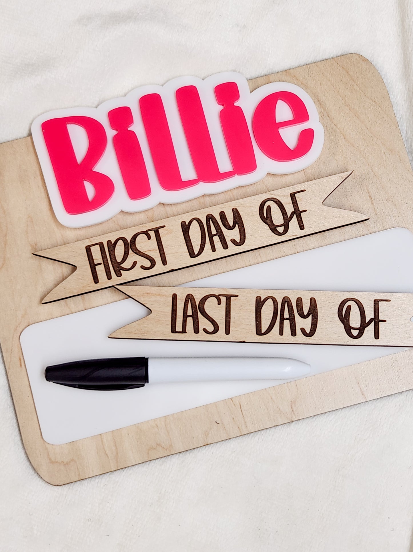 Interchangeable Back To School Signs