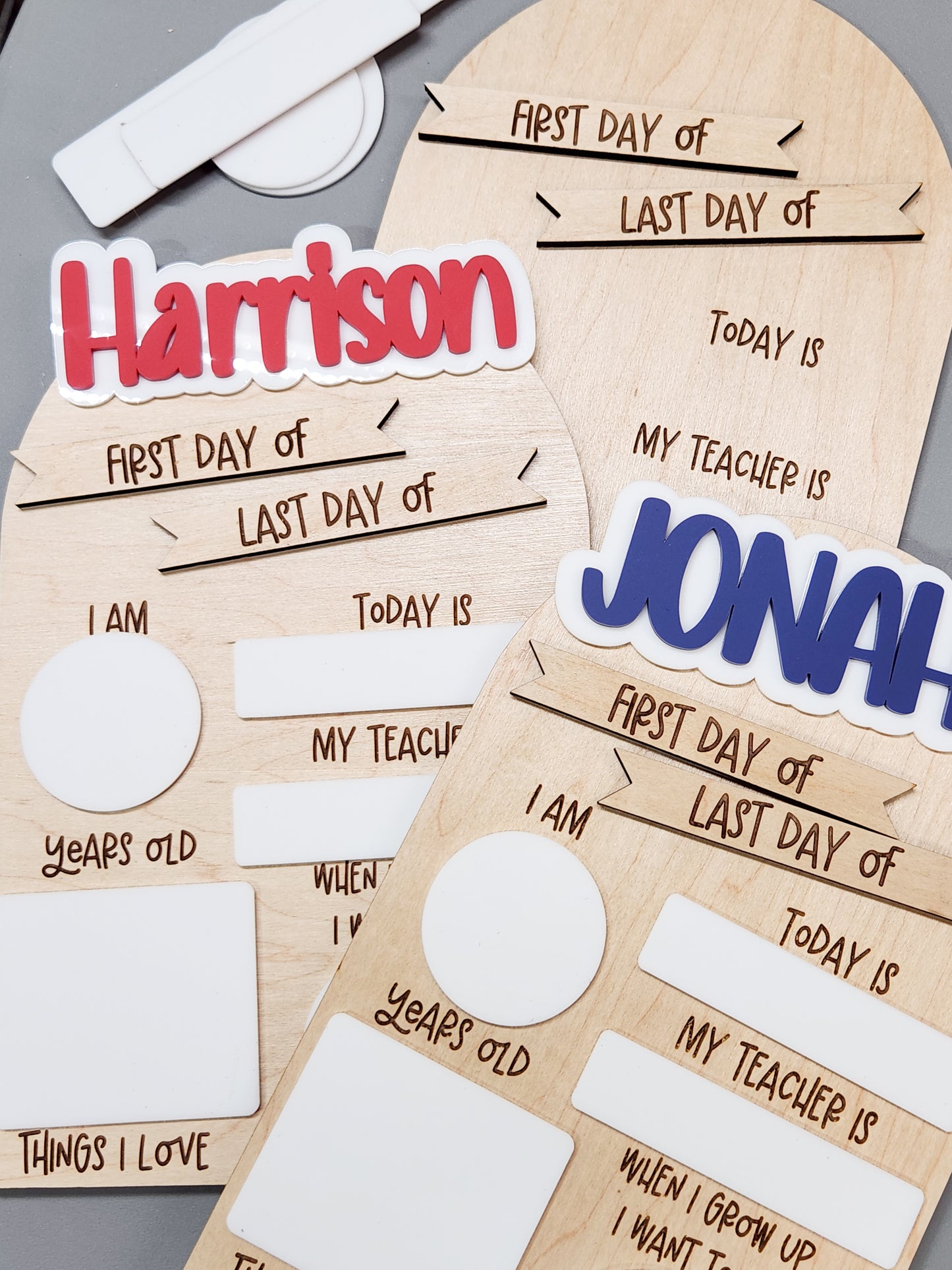 Interchangeable Back To School Signs