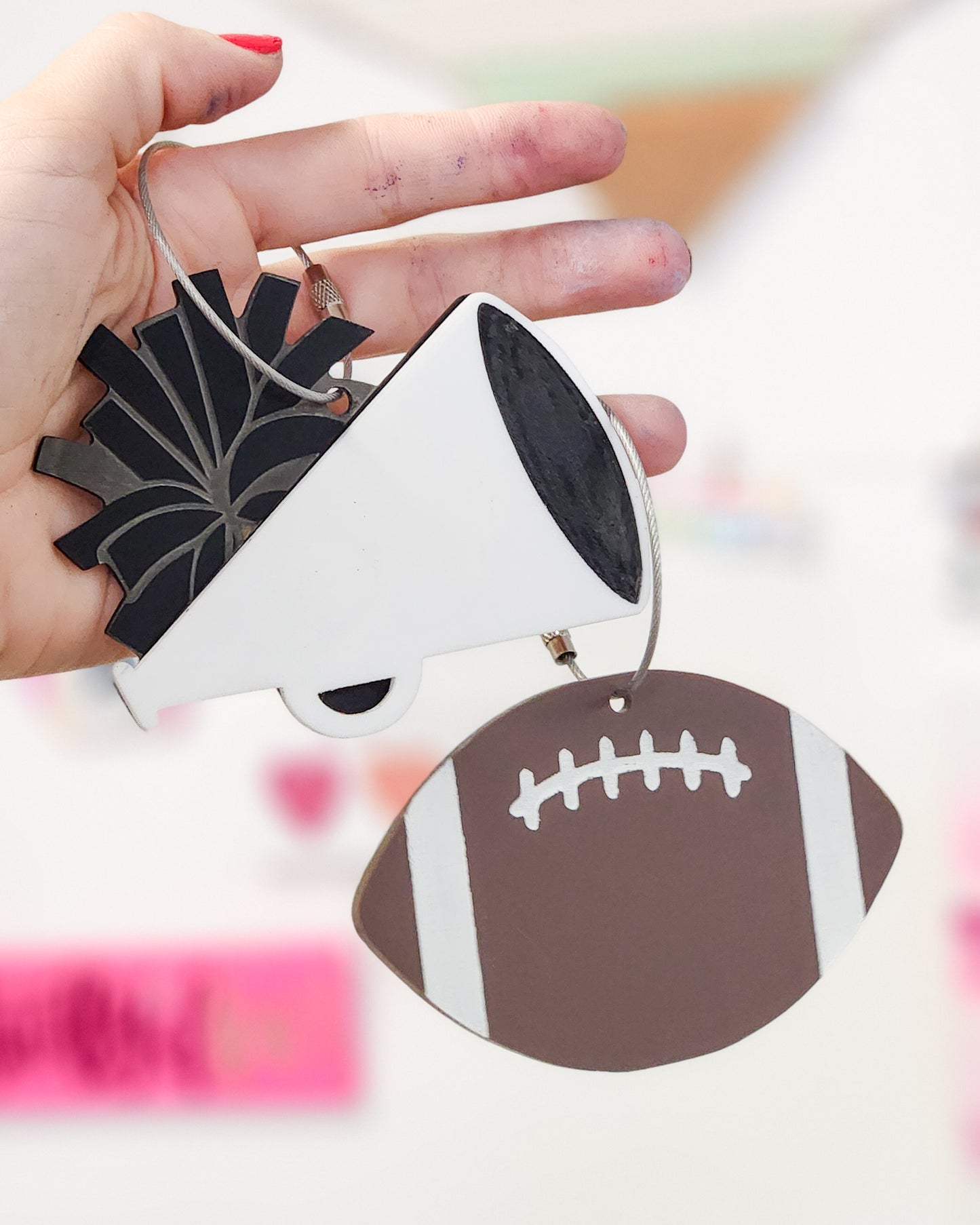 Ball Sports Name Tag