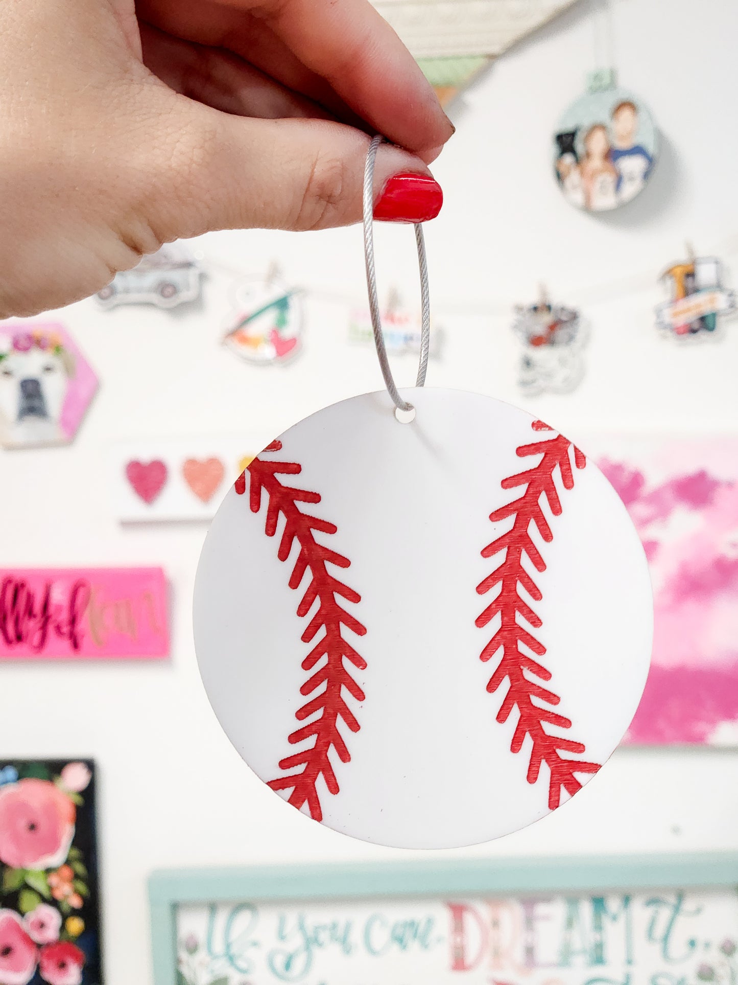 Ball Sports Name Tag