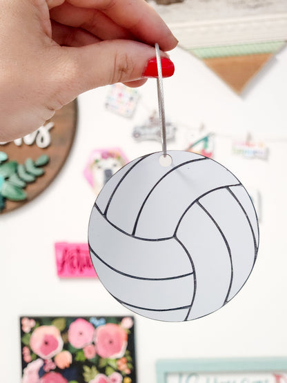 Ball Sports Name Tag