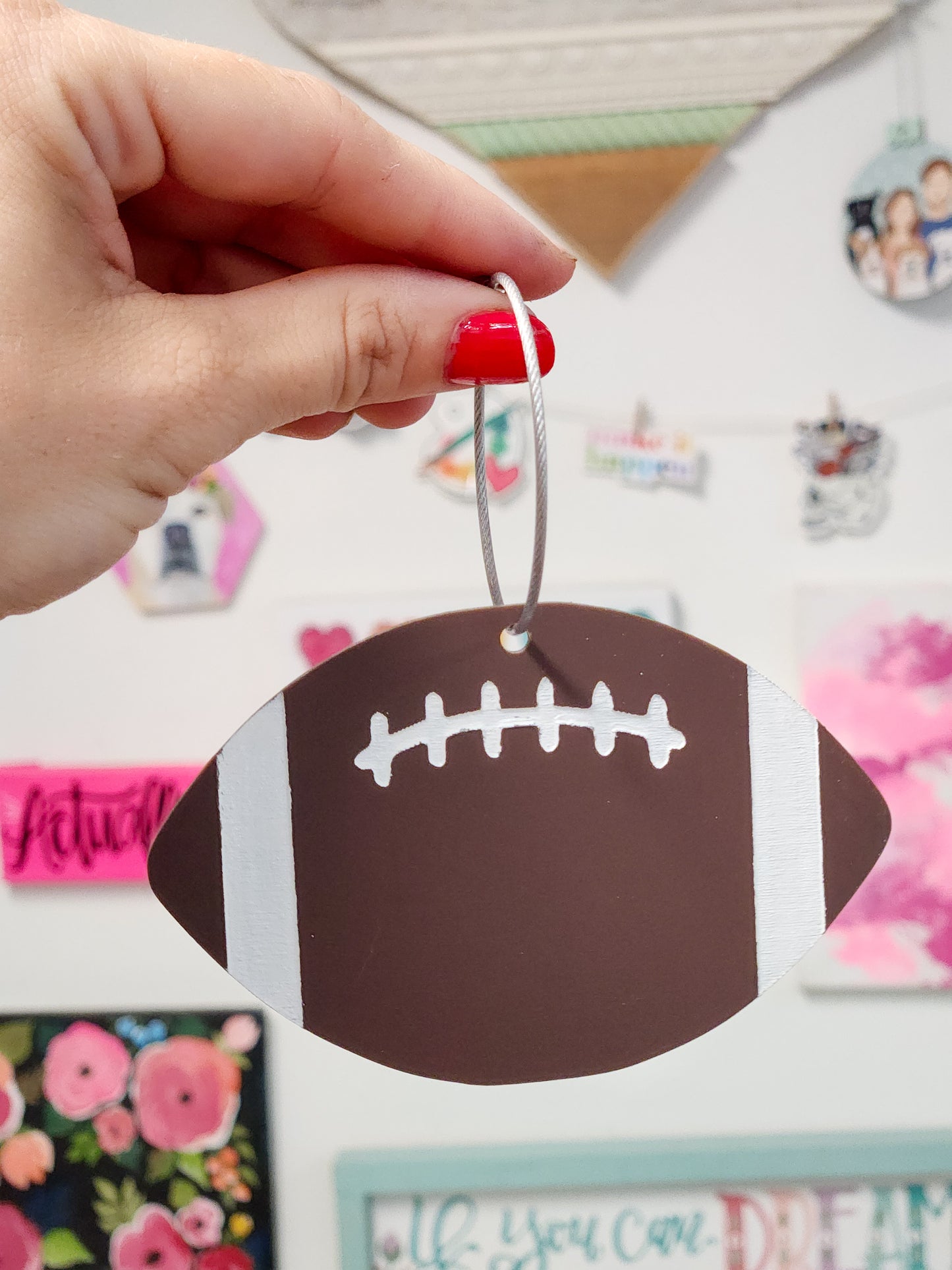 Ball Sports Name Tag