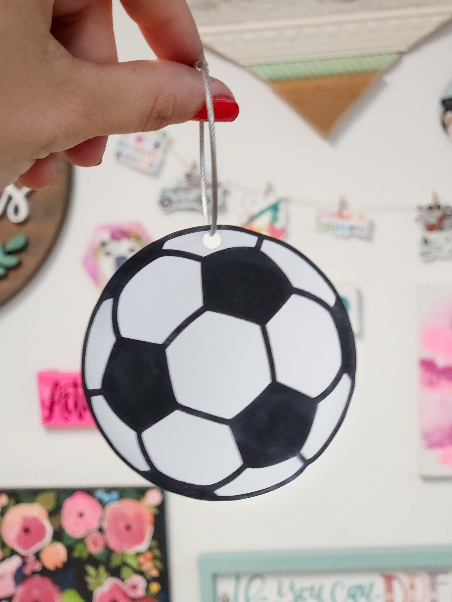 Ball Sports Name Tag