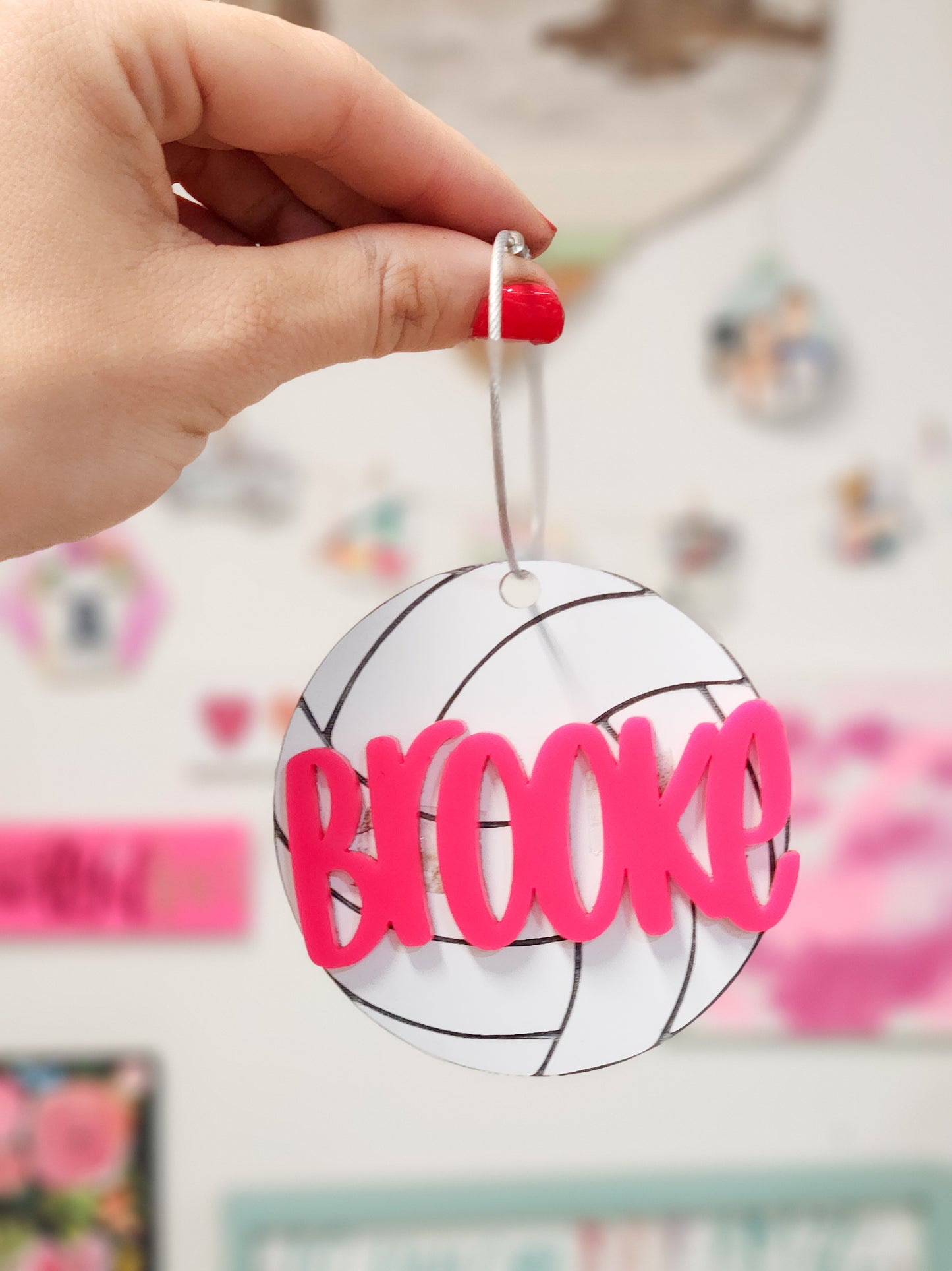 Ball Sports Name Tag