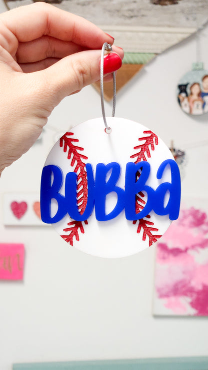 Ball Sports Name Tag