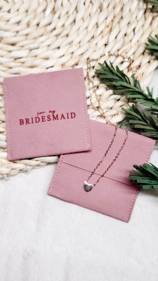 Jewelry Pouch with Engraving