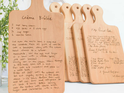 Recipe Serving Board