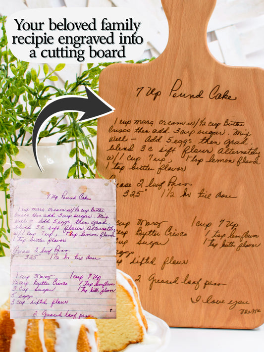 Recipe Serving Board