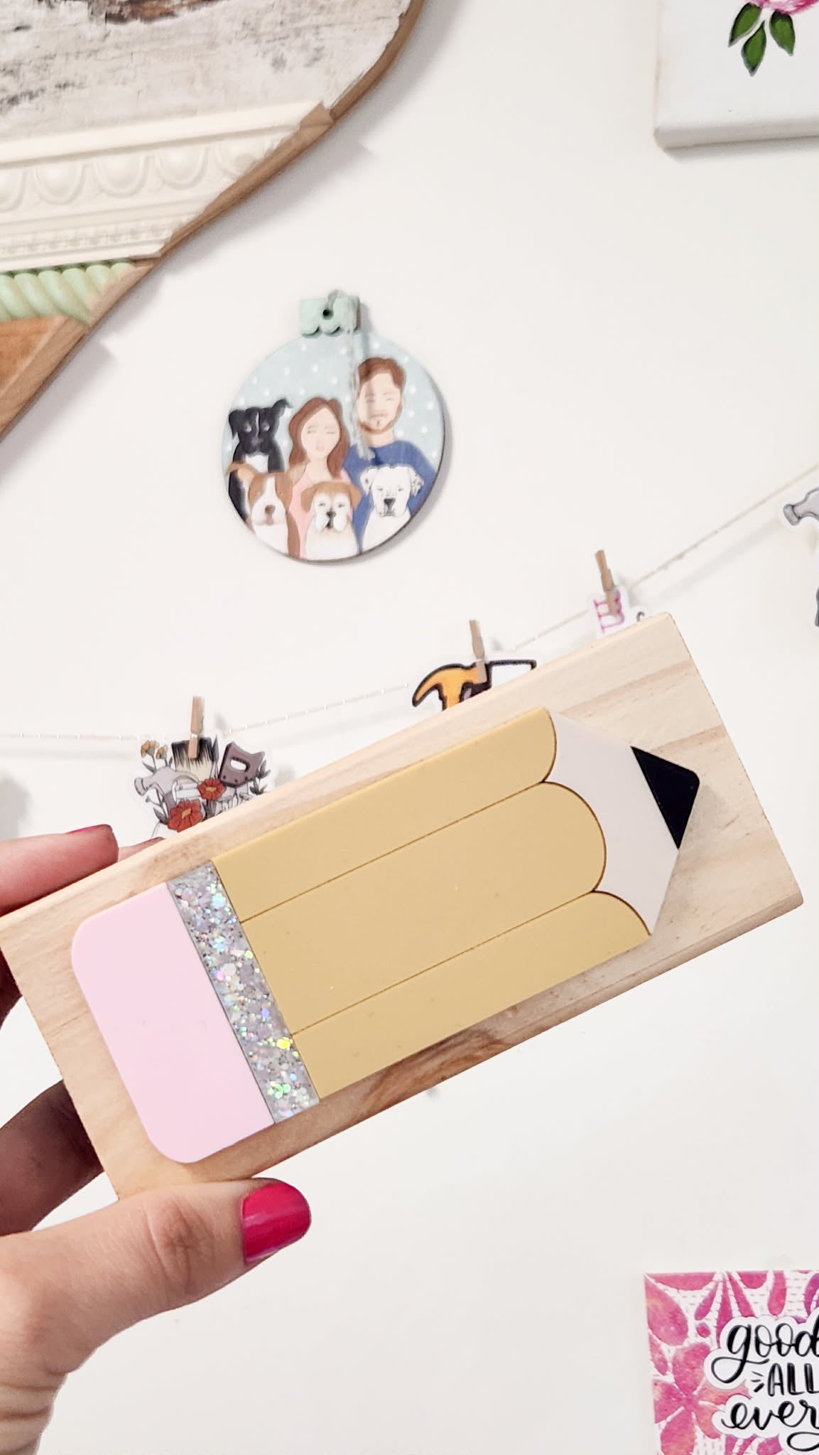 Pencil design Whiteboard / Chalkboard Eraser