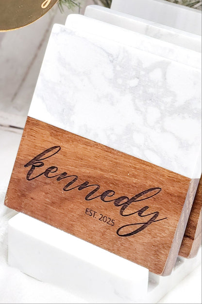 Coaster Set with Gift Box