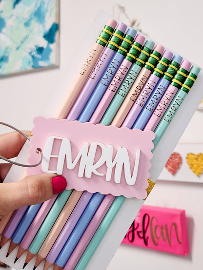 Acrylic Bag Tag