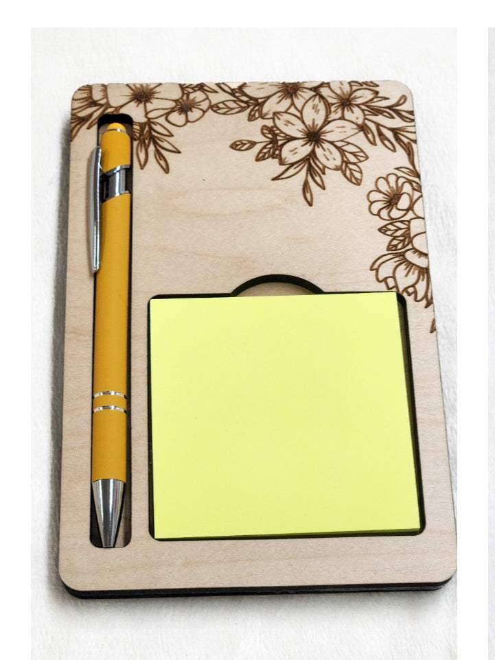 Sticky Note & Pen Holder