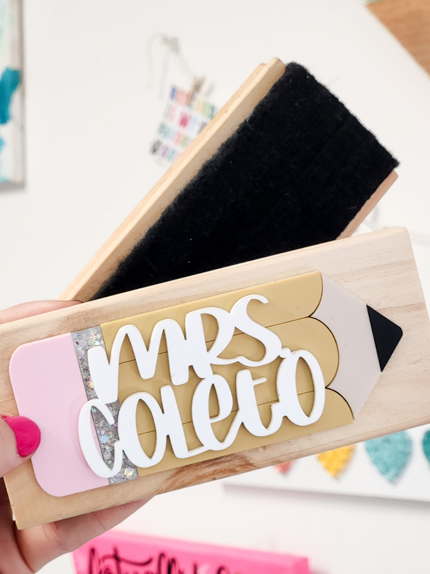 Pencil design Whiteboard / Chalkboard Eraser